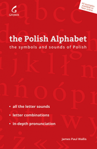 A cover image of the book titled 'the Polish Alphabet'.